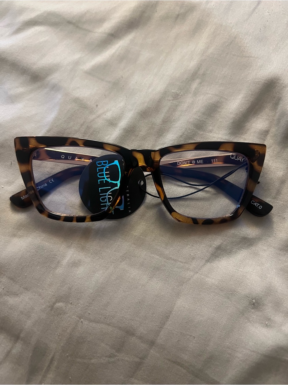 Quay Australia x Dezi Don’t @ Me Blue Light Sunglasses